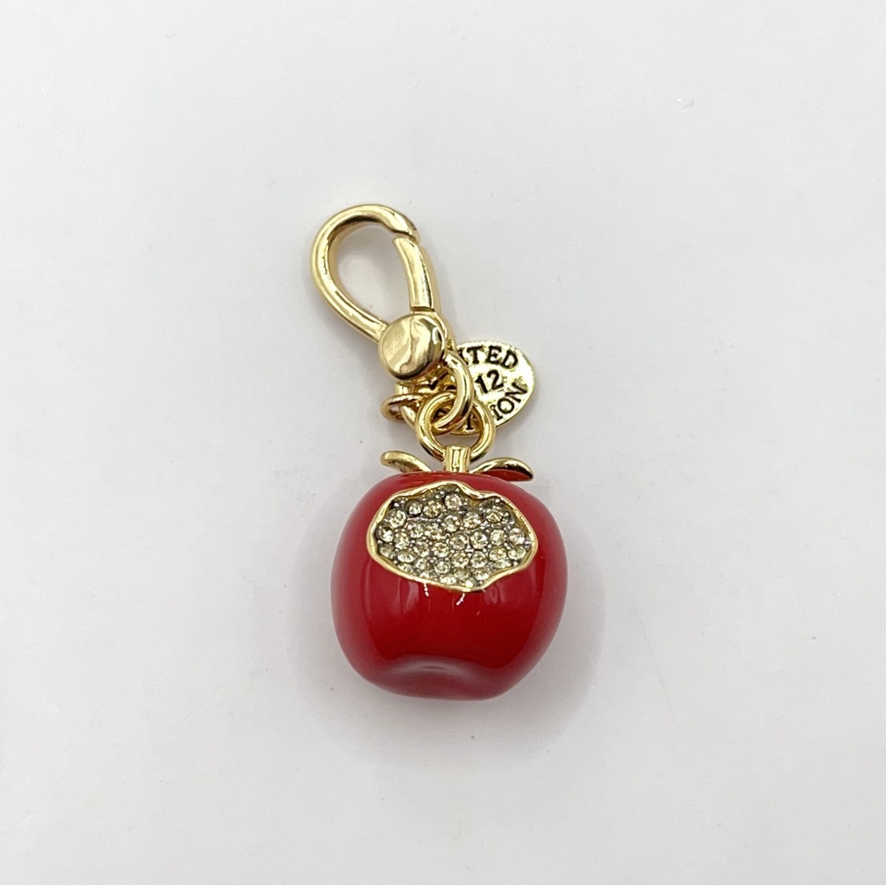 Juicy Couture bitten apple charm